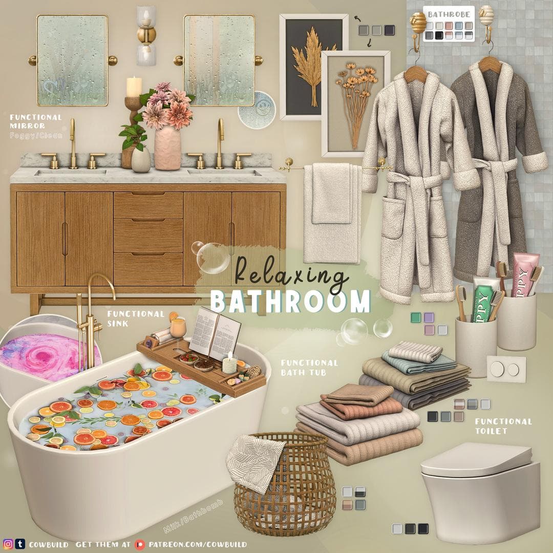 Сет для ванной Relaxing Bathroom